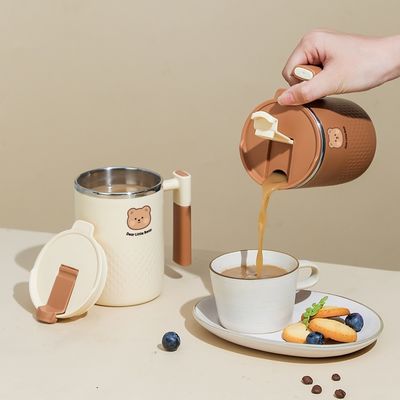 450ml 304 tasse de café en acier inoxydable isolation tasse bouteille de café avec poignée pour la maison