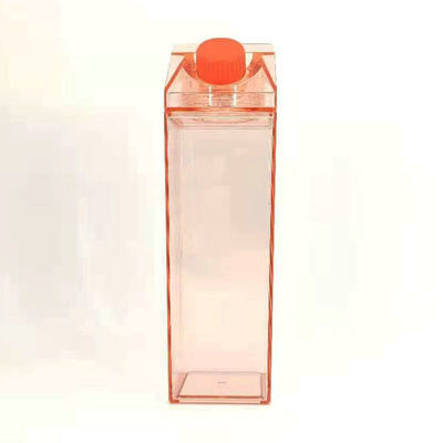 Bouteille d'eau en plastique transparente de 500 ml, à l'épreuve des fuites, idéale pour l'extérieur