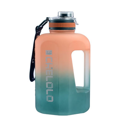 Bouteille d'eau de voyage en plastique revêtement anti-corrosion non équipé 1.6L 2.2L chaudière de gym
