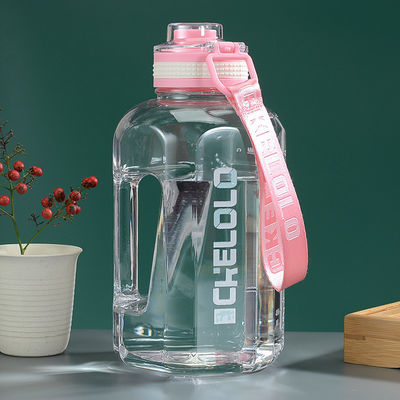 Bouteille d'eau de voyage en plastique revêtement anti-corrosion non équipé 1.6L 2.2L chaudière de gym