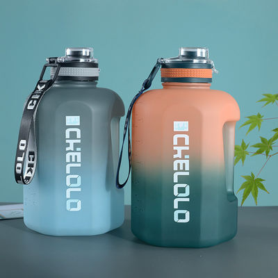 Bouteille d'eau de voyage en plastique revêtement anti-corrosion non équipé 1.6L 2.2L chaudière de gym