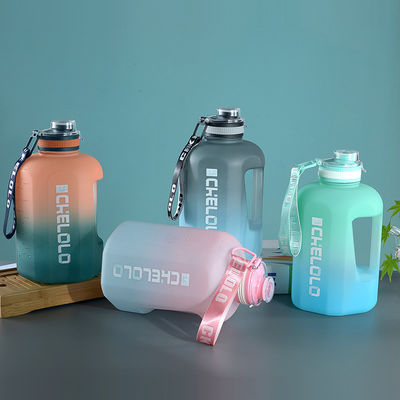 Bouteille d'eau de voyage en plastique revêtement anti-corrosion non équipé 1.6L 2.2L chaudière de gym