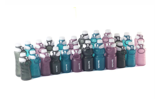 Bouteille d'eau en plastique de 500 ml 600 ml 750 ml pour le camping Voyage Fitness