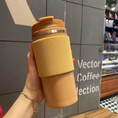 Cadeaux d'affaires Bouteille thermos en acier inoxydable de 450 ml pour sport portable et étanche