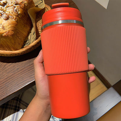 Portable anti-fuite 450ml Café à la poubelle Logo personnalisé Vacuum acier inoxydable