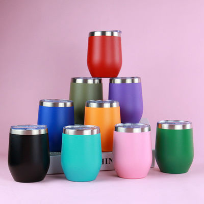 Logo personnalisé Vacuum à double paroi isolé 12OZ en acier inoxydable
