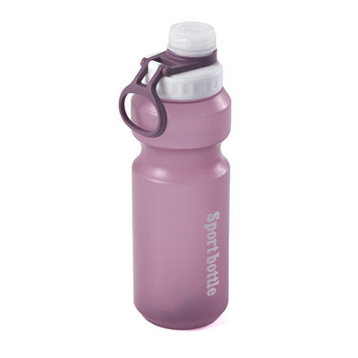 Bouteille d'eau en plastique transparent de 500 ml imperméable à la fuite avec logo personnalisé et matériau sans BPA