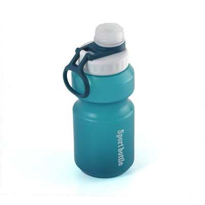 Bouteille d'eau en plastique transparent de 500 ml imperméable à la fuite avec logo personnalisé et matériau sans BPA