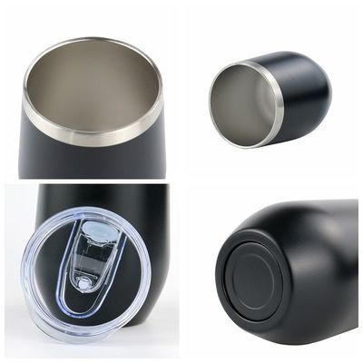 12OZ Double paroi en acier inoxydable tasse à café de voyage tasse à café pour camping