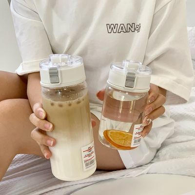 Appareil haut de gamme en plastique enfants Portable étudiant résistant aux gouttes École spéciale tasse pratique Sports bouteille d'eau en plastique