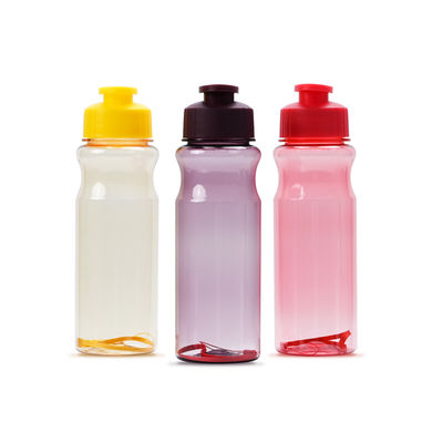 Bouteilles d'eau en plastique de fitness d'été simples et fraîches avec couvercle pour tasses de sport de grande capacité