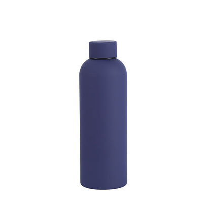350 ml 500 ml 750 ml Thermos à vide isolé Bouteilles d'eau métalliques avec logo personnalisé
