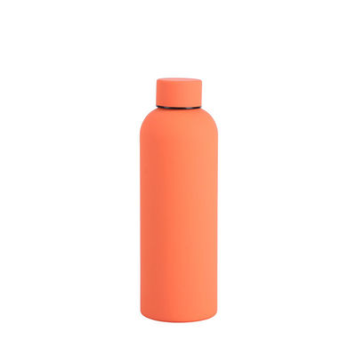Design minimaliste 750 ml/1000 ml Bouteille d'eau de sport en acier inoxydable à double paroi pour le camping