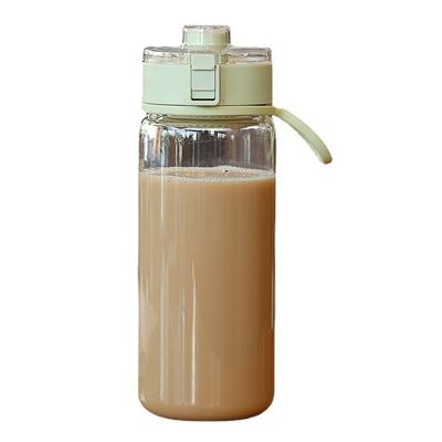 Bouteille en plastique PC résistante à la chaleur Flip Top Bouteille d'eau élégante avec filtre amovible
