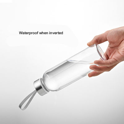 Impression de logos personnalisés en plastique bouteilles d'eau pour sport en plein air sans BPA 300ml 400ml 500ml