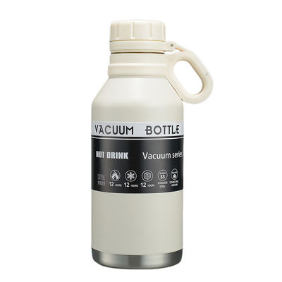 Bouteille de boisson en acier inoxydable à double paroi de grande capacité de 40 oz pour les boissons chaudes et froides