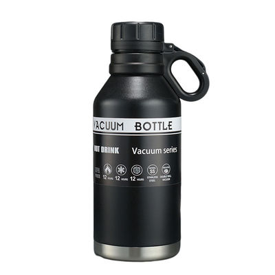 Bouteille de boisson en acier inoxydable à double paroi de grande capacité de 40 oz pour les boissons chaudes et froides