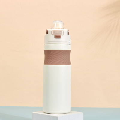 Logo personnalisé Coupe droite en acier inoxydable 316 Outdoor Garder une bouteille chaude pour le trekking