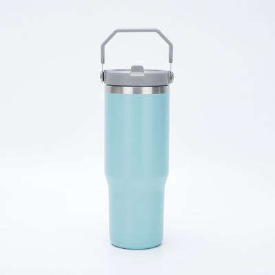 20 oz/30 oz en acier inoxydable tumbler isolation de la tasse à vide avec la preuve de fuite Flip et paille