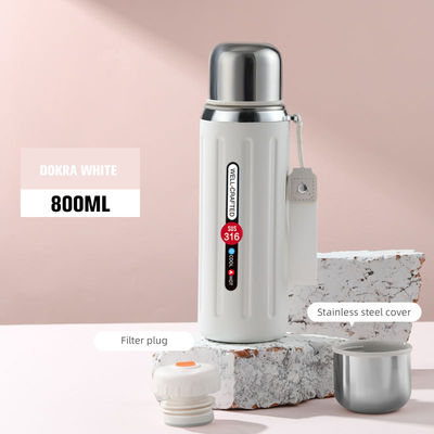 600 ml/800 ml bouteilles sous vide en acier inoxydable OEM/ODM acceptable pour le vélo de sport de voyage