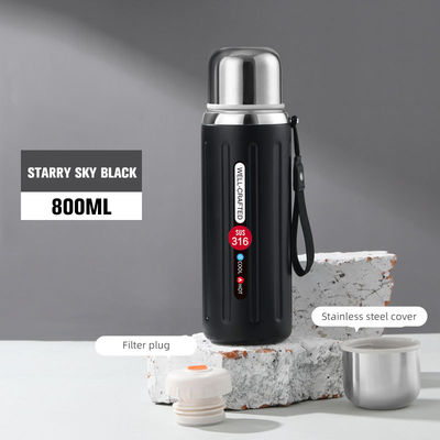 600 ml/800 ml bouteilles sous vide en acier inoxydable OEM/ODM acceptable pour le vélo de sport de voyage
