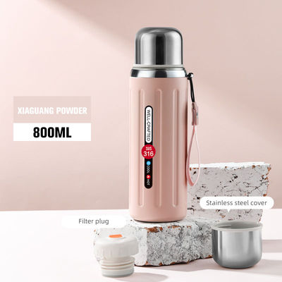 600 ml/800 ml bouteilles sous vide en acier inoxydable OEM/ODM acceptable pour le vélo de sport de voyage
