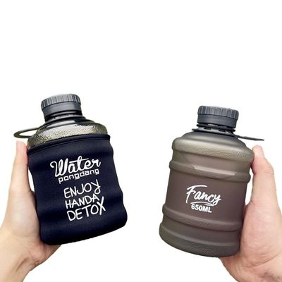 Camp essentiel isolant thermique Mini bouteille d'eau en plastique en forme de seau pour enfants