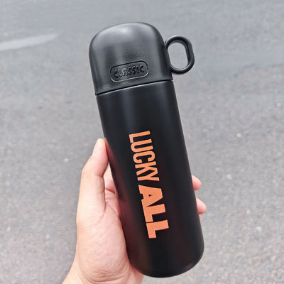 500 ml de thermos isolant en acier inoxydable avec motif et logo personnalisés acceptés