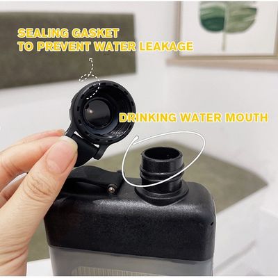 Bouteille d'eau en plastique sans BPA de 450 ml, idéale pour les sports et les activités de plein air