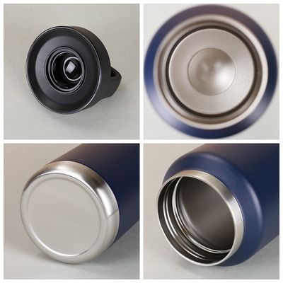 18 oz 26 oz 36 oz Bouteilles d'eau isolées sous vide Caps en acier inoxydable pour les sports Portables