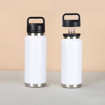 Bouteilles à vide en acier inoxydable Logo personnalisé Bouche large 18 oz 26 oz 36 oz