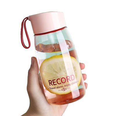 380 ml tasse d'eau pour sports de plein air avec poignée de corde et revêtement anti-corrosion