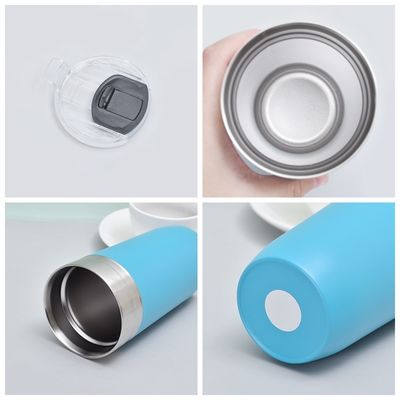 Bouteille de 16 oz à double paroi isolée en acier inoxydable