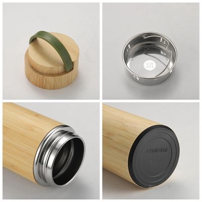 Bouteille à vide de type 500 ml à double paroi infuseur de café et de thé pour cadeaux d'affaires