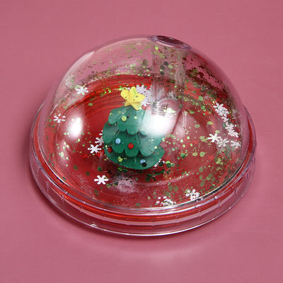 Bouteille d'eau en plastique de 500 ml de style de Noël