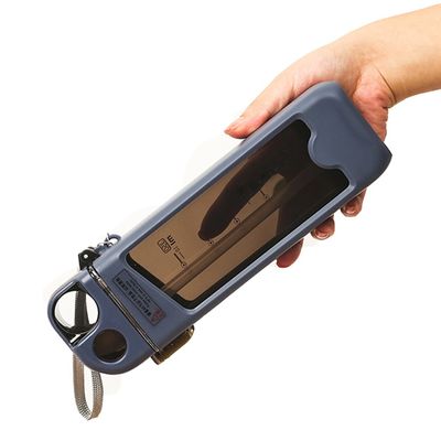 Isolation thermique Aucune Portable 350 ml de plastique sans Bpa Bouteille d'eau carrée avec corde à main