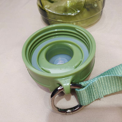 Logo personnalisé Acceptable Bouteille d'eau de Tritan de 1,1 gallon avec marqueur d'heure et 249.7g