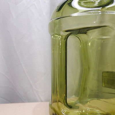 Logo personnalisé Acceptable Bouteille d'eau de Tritan de 1,1 gallon avec marqueur d'heure et 249.7g