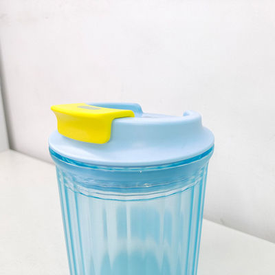 Bouteille d'eau de sport en plastique Tritan portable avec revêtement anticorrosion HTR-360-112