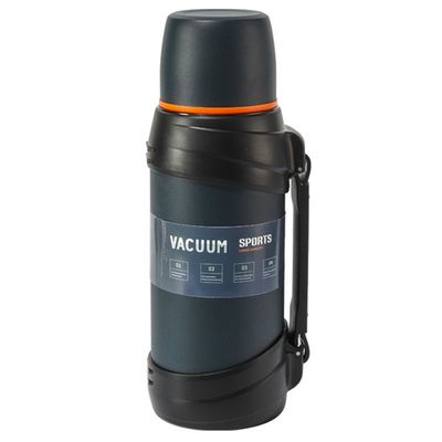 Bouteille thermos en acier inoxydable de grande capacité pour les sports de plein air et les voyages