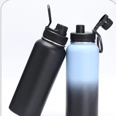 Coupe thermos en acier inoxydable 304 de grande capacité avec poignée et logo personnalisé