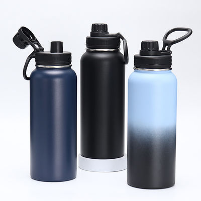 Coupe thermos en acier inoxydable 304 de grande capacité avec poignée et logo personnalisé
