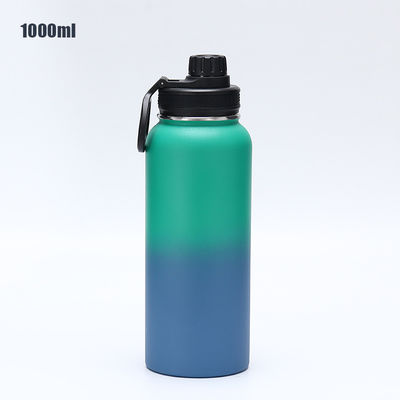 Coupe thermos en acier inoxydable 304 de grande capacité avec poignée et logo personnalisé