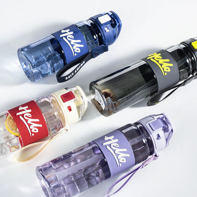 Salle de sport réutilisable sans BPA Bouteille d'eau compressée de 680/860ml