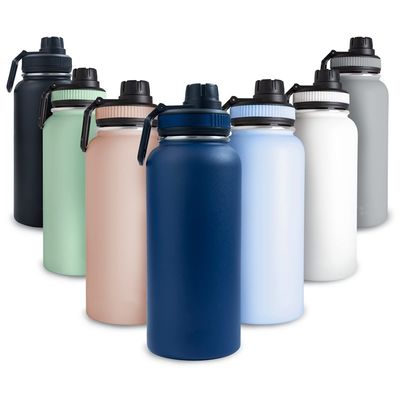 Bouteilles sous vide Thermoses 32OZ Logo personnalisé Bouteille thermo à double paroi en acier inoxydable
