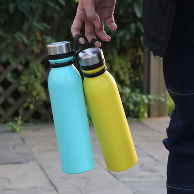 Bouteille thermos à logo personnalisé 400 ml double isolation pour bouteilles portables en acier inoxydable