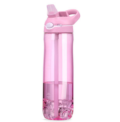 750 ml / 25 oz Bouteille d' eau rose Tritan Un choix durable pour les amateurs de gym