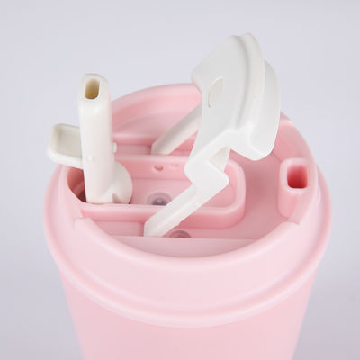Couvercle personnalisé Couleur 350ml/500ml Mug thermique Portable cadeau étudiant Café Thermomètre au lait Style de design moderne