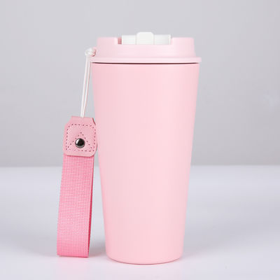 Design moderne 350ml/500ml tasse de café colorée bouteille d'eau en acier inoxydable portable