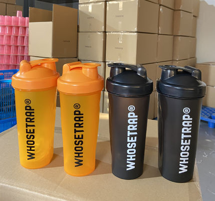Logo du client Gym Shaker 400ml 600ml Gym Sport Bouteille d'eau en plastique